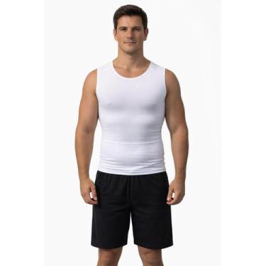 Imagem de Cinta Modeladora Masculina Slim Compressão Diminuir Barriga - Brás e C