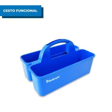Imagem de Cesto Funcional para Produtos de Limpeza Bralimpia