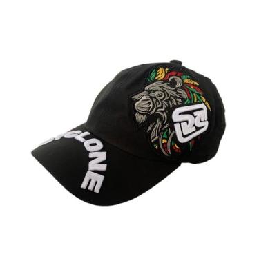 Imagem de Boné Cyclone Microfibra Reggae Lion, Preto, U