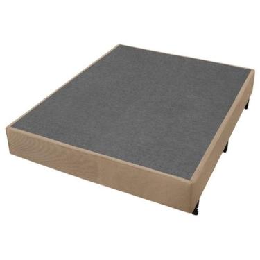 Imagem de Base Cama Box Casal Americanflex 25x138x188cm Lisse, Bege, Casal