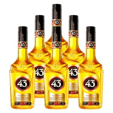 Imagem de Licor Creme 43 Cítrico Diego Zamora 700ml 6 Unidades - Licor 43