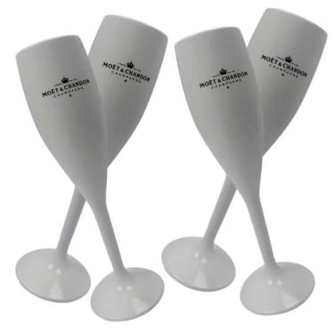 Imagem de Kit 4 Taças Champanhe Espumante Moet e Chandon 210 ml