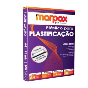 Imagem de Plástico para Plastificação, Polaseal, A4, 0,03, 125, Emabalagem com 100 Unidades, Prolam