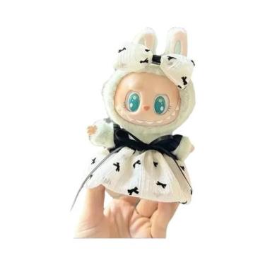 Imagem de Conjunto De Roupa E Acessórios Para Boneca De Pelúcia Mini De 17cm Kpo