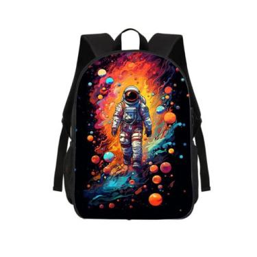 Imagem de Mochila Escolar Astronauta 2 Volta as Aulas - Genérica