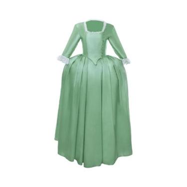 Imagem de Fantasia De Cosplay Das Irmãs Hamilton Schuyler Para Mulheres, Meninas