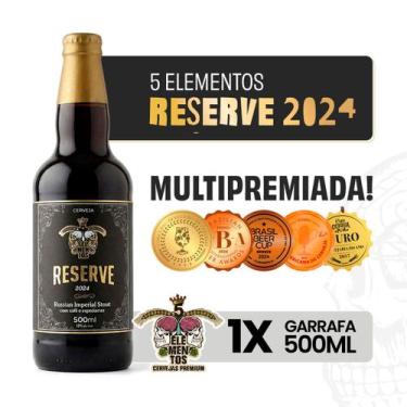 Imagem de Cerveja Artesanal 5 Elementos Reserve 2024 RIS 500ml