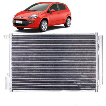 Imagem de Condensador Ar Condicionado Fiat Punto 1.4 8 Válvulas - KLASSE AUTO PA