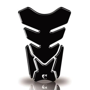 Imagem de Protetor De Tanque Adesivo Moto Preto sem desenho - Cobra Motoparts, P