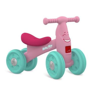 Imagem de Baby Bike de Equilibrio Joy Rosa Brinquedos Bandeirante