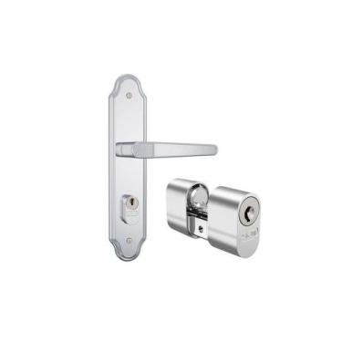 Imagem de Fechadura Stam Perfil Estreita Porta 601-602/03 - 36 Mm Inox, Prateado