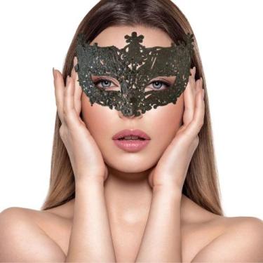 Imagem de Máscara Cobertura Olhos Elegância Festa Show Baile Gala Eventos Femini