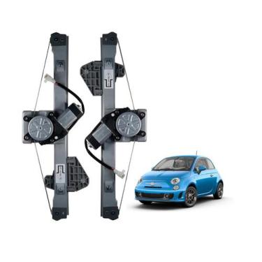 Imagem de Par Maquina Vidro Eletrico Fiat 500 + Motor - Sp. Reposições