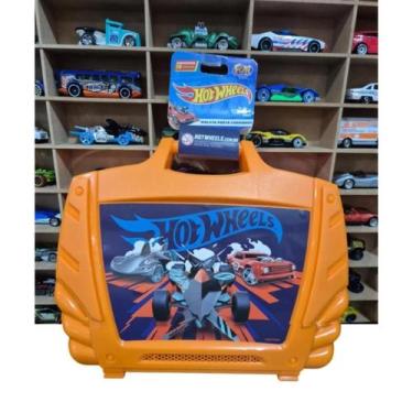 Imagem de Maleta + 5 Carrinhos Hot Wheels ou matchbox em metal escala 1:64 - Esc