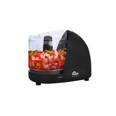 Imagem de Mini Processador de Alimentos 500mL Preto 120W Kian 127V