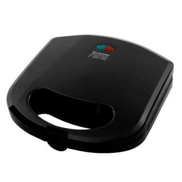 Imagem de Sanduicheira Grill Fama Britânia Antiaderente Preto 127v, 110V