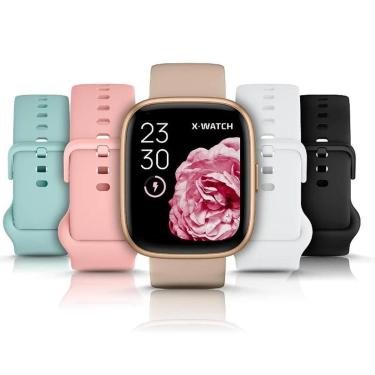 Imagem de Relógio Smartwatch X-Watch Prisma Black Touch Screen-Unissex
