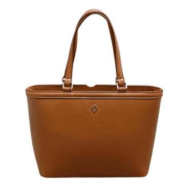 Imagem de Bolsa Shopper Média Monograma Capodarte Original, Monog, Bege, M
