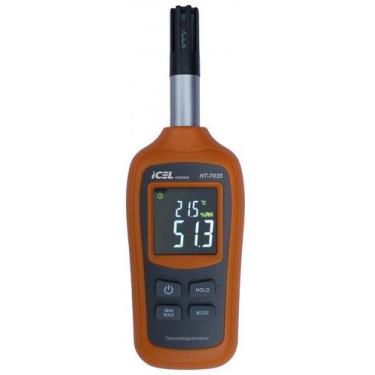 Imagem de Termohigrômetro Ponto de Orvalho HT-7035 - Medidor de Temperatura e Um