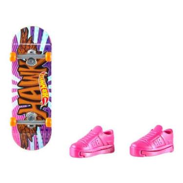 Imagem de Skate de Dedo Mattel Hot Wheels com Acessório