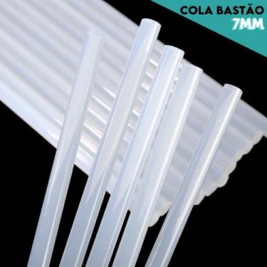 Imagem de Bastão Cola Quente Transparente em Pacote com 1Kg - CH Tamanho::7mm - 