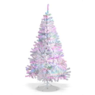 Imagem de Árvore de Natal Branca 1,80cm 707 Galhos Cheia Luxo Pinheiro - Klizz, 