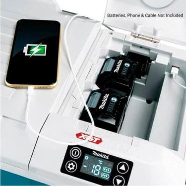 Imagem de Caixa Térmica Makita REFRIGERADOR AQUECEDOR 40V CW001GZ01