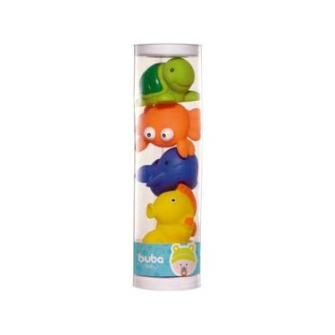 Imagem de Bichinhos De Banho Animais Marinhos Buba 4687 - Buba Toys, Colorido