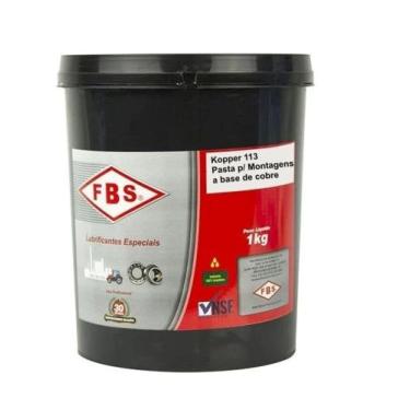Imagem de Pasta de Montagem acobreada Fbs Kopper 133 - 1kg - FBS Lubrificantes