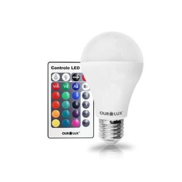 Imagem de Lâmpada Inteligente Controled RGBW Multicolors - Ourolux