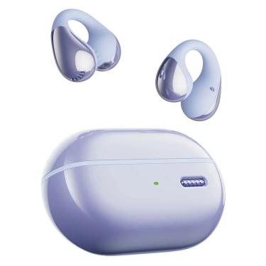 Imagem de Fone de Ouvido SoundPeats PearlClip Pro Wireless 24 horas de som, Bluetooth 5.4 proteção IPX5 - Roxo