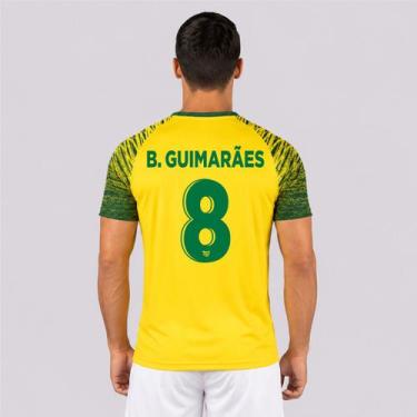 Imagem de Camisa Super Bolla Copa Trivela Brasil Amarela 8 B. Guimarães, M