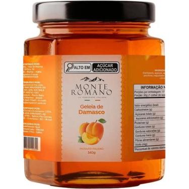 Imagem de Geleia Monte Romano Damasco 340g