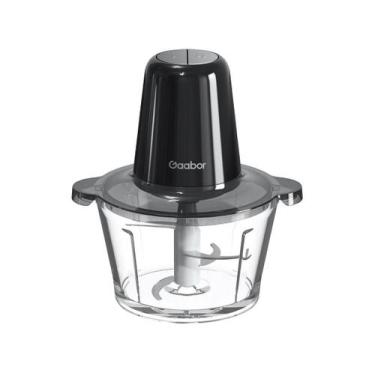 Imagem de Processador de Alimentos Gaabor 300W Preto Multislice Copo de Vidro, P