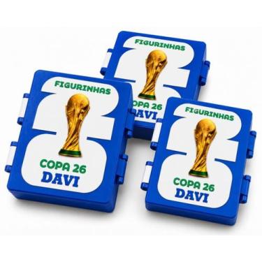 Imagem de Caixa Personalizada de Figurinhas Copa 2026 - Imaginix 3D shop