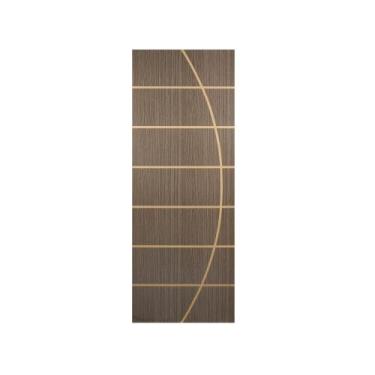 Imagem de Folha de Porta Madeira Decorada 210x90cm Espessura 3,5cm Neblina MGM M