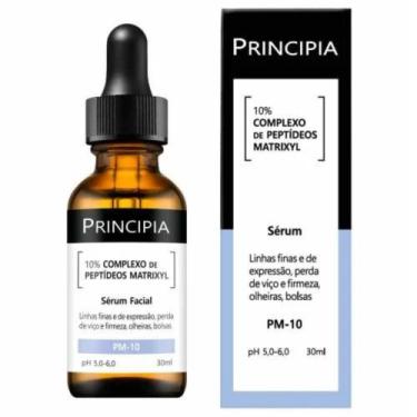 Imagem de Sérum principia pm-10 peptídeos matrixyl 10% 30ml hidratação e skincar