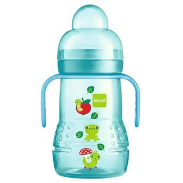 Imagem de Copo De Transição Mam Trainer 220ml Azul 4+ meses Cor:Azul, Azul