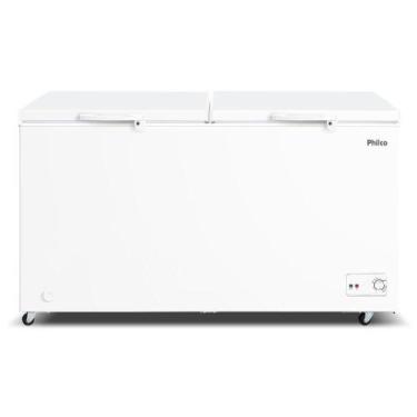 Imagem de Freezer Horizontal Philco PFH520B 2 em 1 500L Classe a Branco 220V, Br