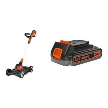 Imagem de Cortador de grama BLACK+DECKER MTC220 3 em 1 com bateria, 20V Max