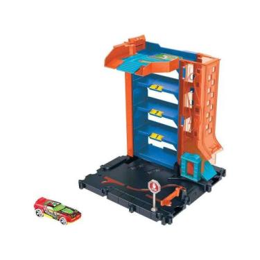 Imagem de Pista Hot Wheels City Pista de Brinquedo Garagem - Mattel