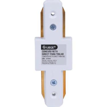 Imagem de Conexão Reta Para Trilho Direct Branco Liege Bivolt