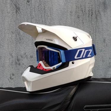 Imagem de Capacete De Motocicleta Offroad Downhill Integral Para Rally E Ciclism