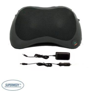 Imagem de Almofada Encosto Massageadora Shiatsu - Supermedy - Bivolt