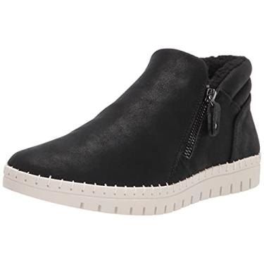 Imagem de Bella Vita Bota feminina Camberly Sport Ankle Boot, Preto fosco com lã, 7 Wide