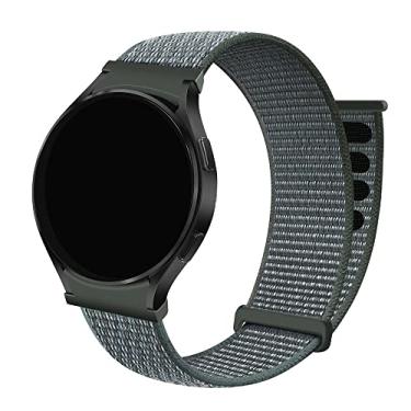 Imagem de Pulseira Nylon Loop LTIMPORTS, compativel com Galaxy Watch 6 - Galaxy Watch6 Classic - Galaxy Watch 5 - Galaxy Watch5 Pro - Galaxy Watch 4 - Galaxy Watch4 Classic (Cinza tornado)