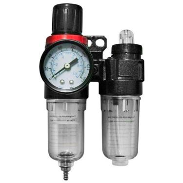 Imagem de Conjunto Filtro Regulador E Lubrificador 1/4" - Fa08 - V8 Brasil