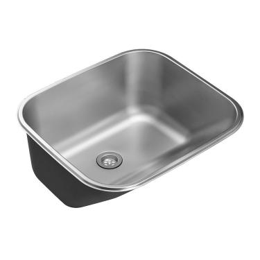 Imagem de Tanque Inox Monobloco 50 cm Atikum Pingoo.casa - Prata