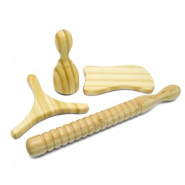 Imagem de Kit Facial 1 Copinha 1 Rolinho 1 Massageador 1 Sculp