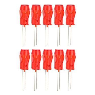 Imagem de Diodo de LED, 20 peças de lâmpadas indicadoras de diodos de luz "faça você mesmo", cabeça redonda para decorações de Halloween para experimentos de projetos científicos para o Natal (#2)